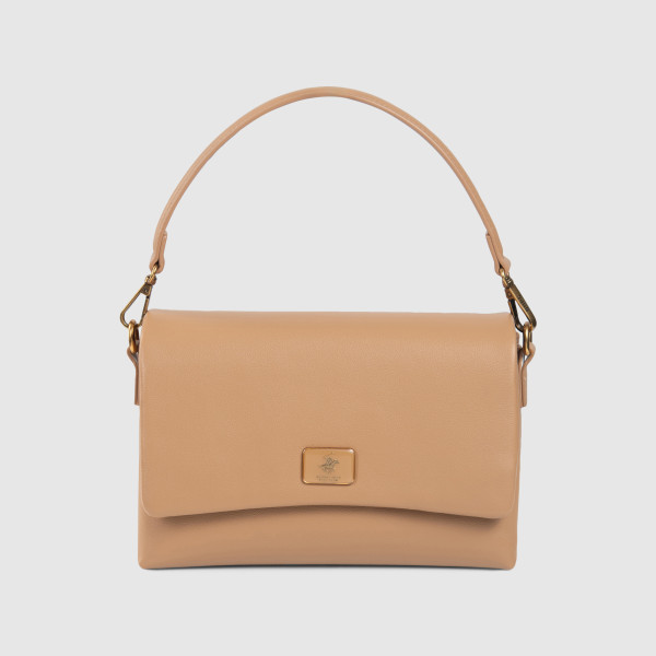 Logo Detail Top Handle Bag