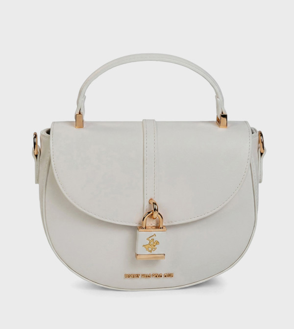 Logo Detail Top Handle Bag