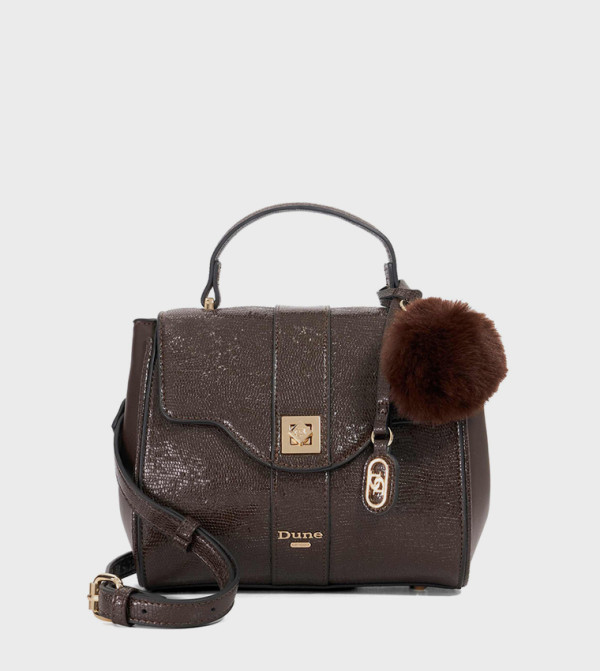 DASSIOS Textured Top Handle Bag