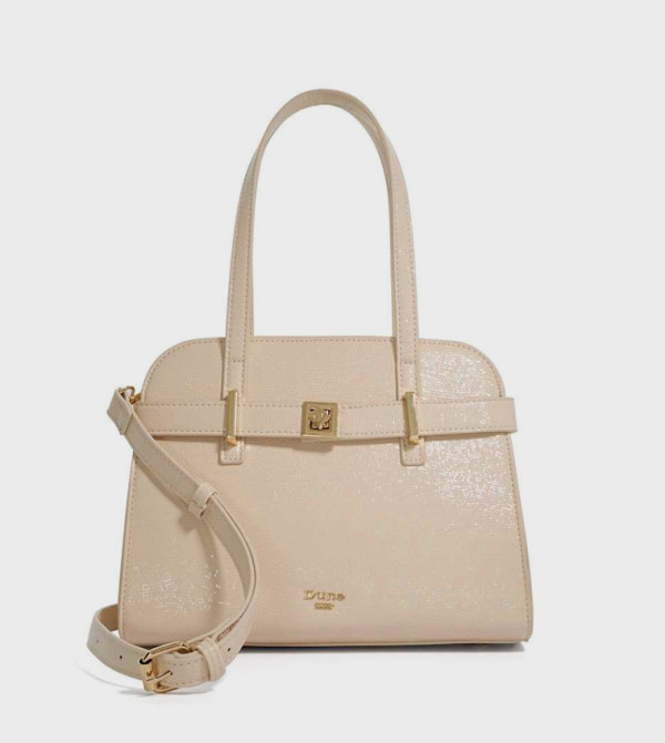 DELINEATE M Textured Shoulder Bag