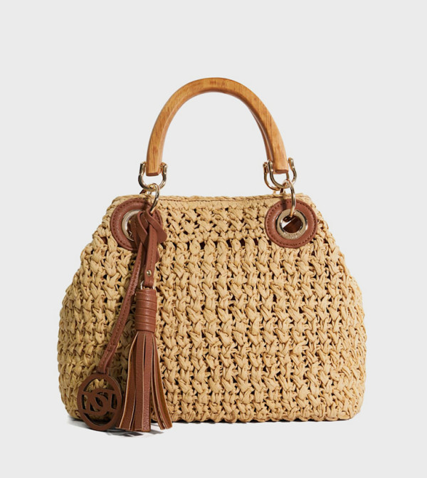 DELTAZ Handwoven Handheld Bag