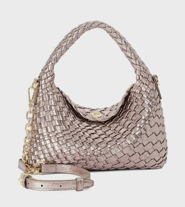 DINKYDELIBERATE Basket Weave Shoulder Bag