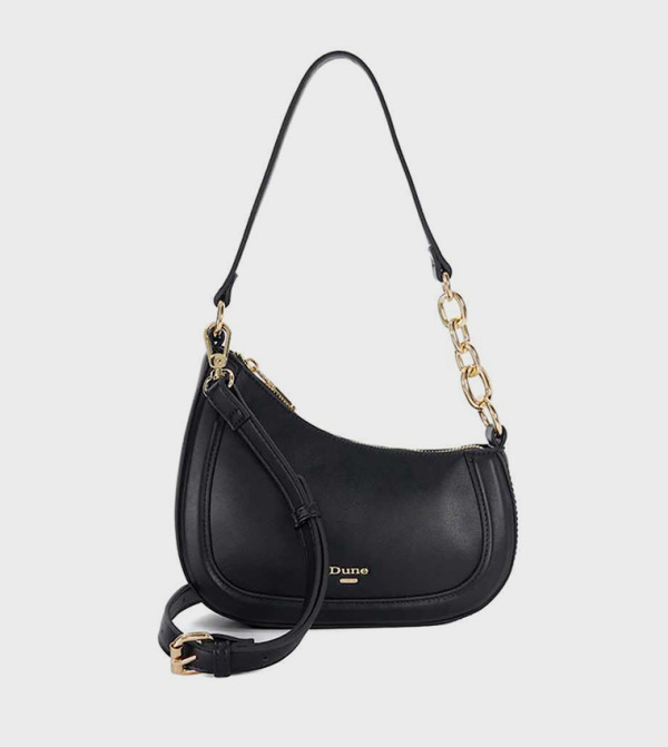 DIRECTION Chain Detail Shoulder Bag