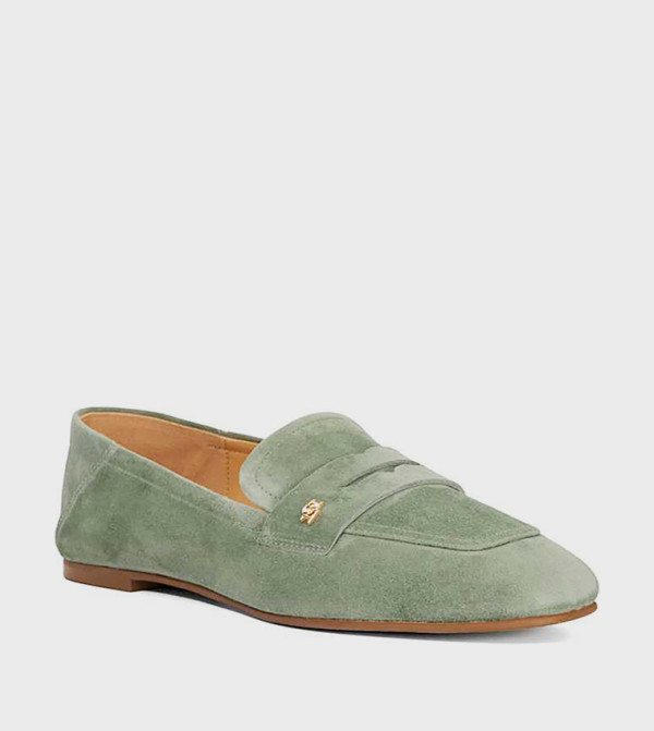 GLANCES Suede Loafers