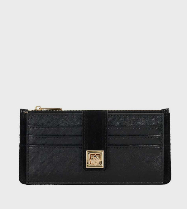 KARLOS Logo Detail Card Holder