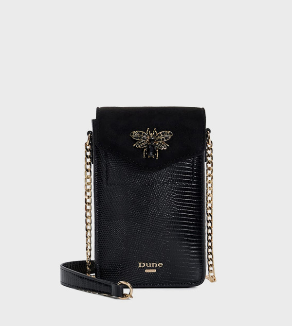 KINGLYO Embellished Phone Crossbody Bag