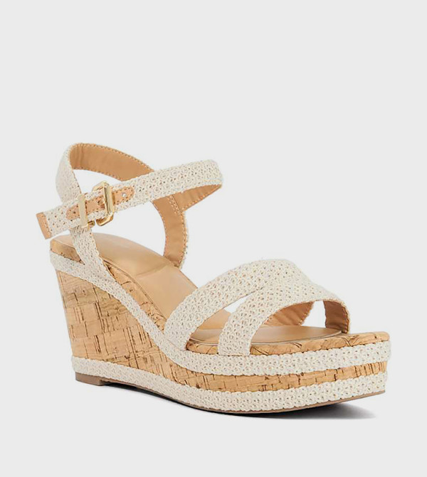KIPLING Ankle Strap Wedge Sandals