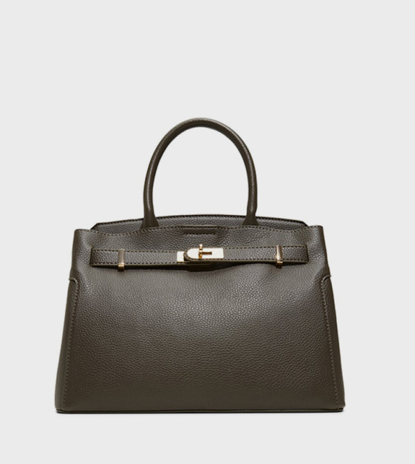 LEMERCIER Textured Satchel Bag