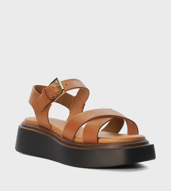 LOVETT Ankle Strap Platform Sandals