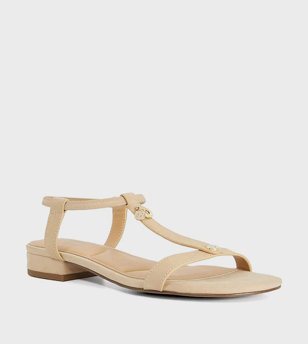 LYRA T-Strap Low Heel Sandals