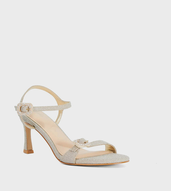 صندل ميلانا بكعب لامع