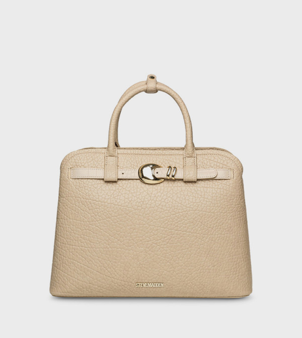 BLISBON Textured Zip Closure Satchel Bag