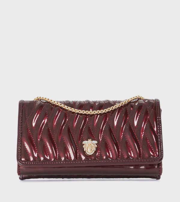 STRONG Glossy Puffer Crossbody Bag