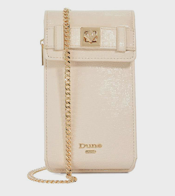 SUMMARISE Textured Phone Crossbody Bag