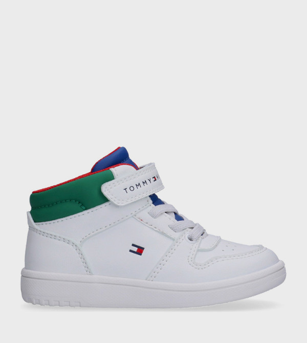 SKYLER Velcro Closure High Top Sneakers