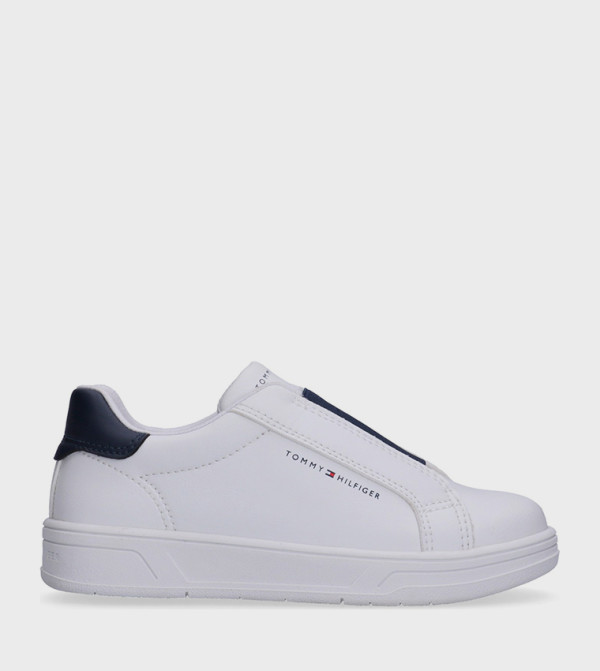 Elastic Panel Slip-On Shoes