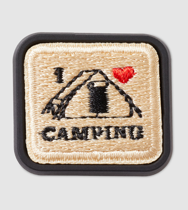 I Love Camping Patch