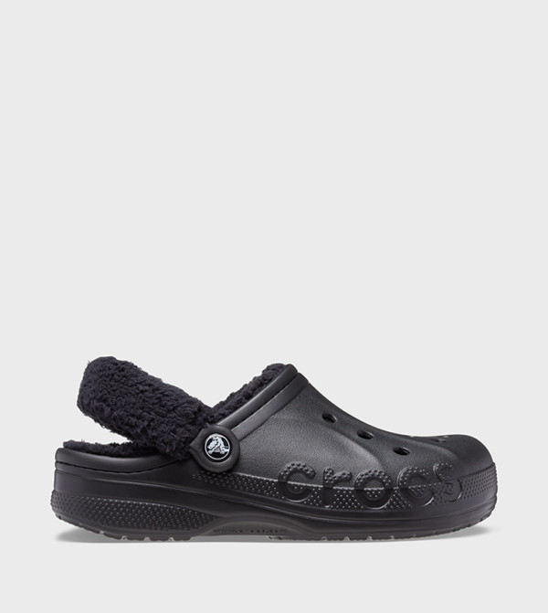 Baya Lined Fuzz Strap Clog
