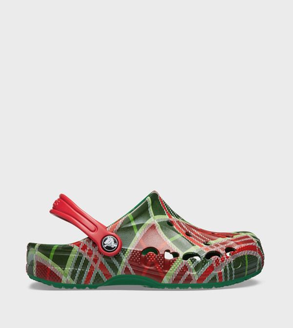 Toddlers' Baya Holiday Plaid Clog 