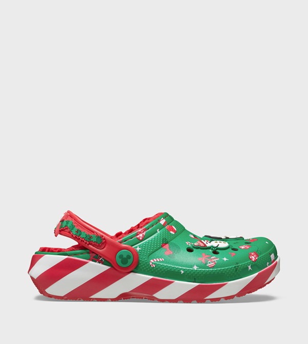 Toddlers' Mickey Xmas Lined Classic Clog