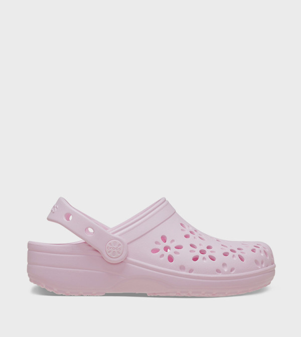 Kids' Classic Floral Cut Out Clog 