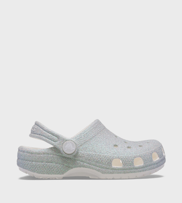 Toddlers' Classic Iridescent Glitter Clog