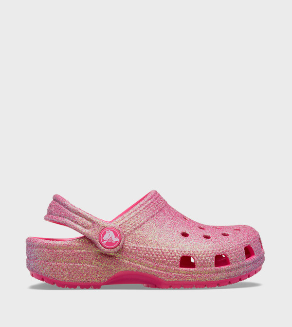 Toddlers' Classic Iridescent Glitter Clog