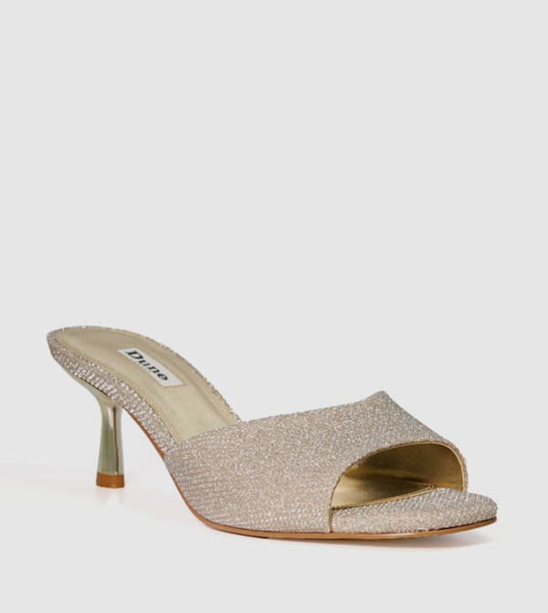 MEGS Textured Open Toe Sandals