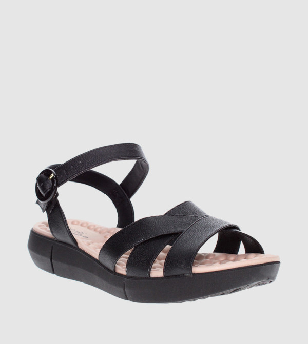 LILITH Criss-Cross Casual Sandals