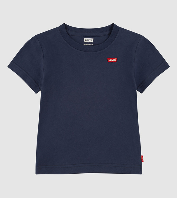 Batwing Logo Detail Chest Hit T-Shirt