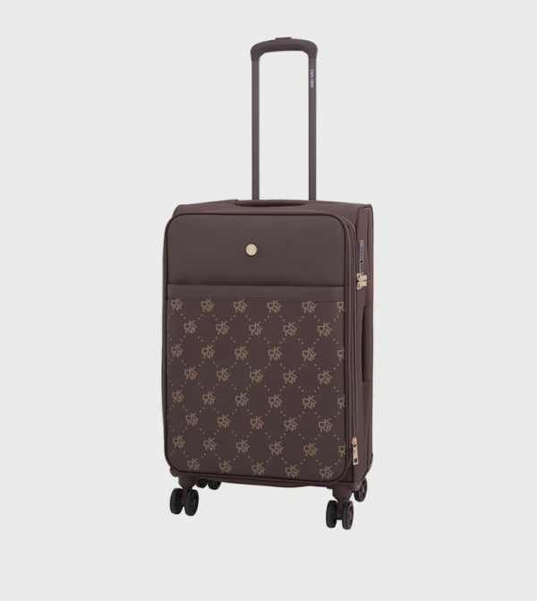 STREET CRED Printed Medium Trolley Bag, 45cm