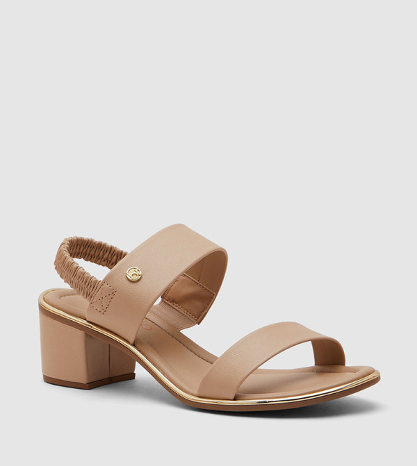 Ellianna Sling Back Block Heel Sandals
