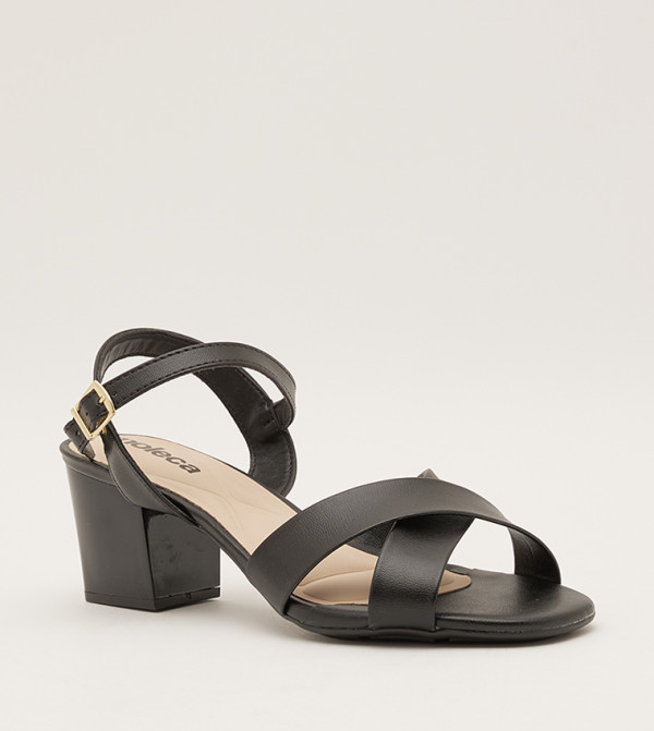 Glenn Ankle Strap Heel Sandals