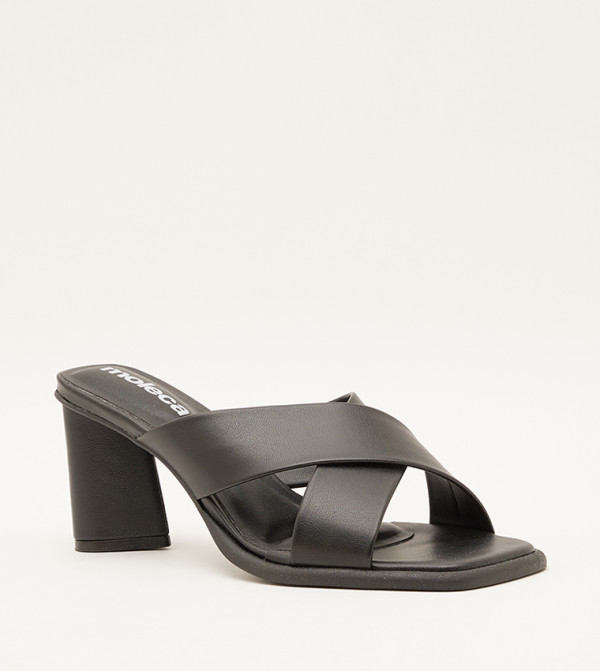 Greene Crossover Strap Heel Sandals