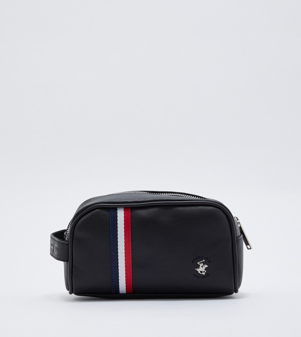 Mens Pouch Bag-Black