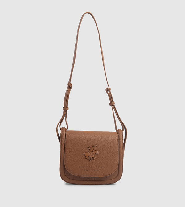 حقيبة كروس بادي بشعار 