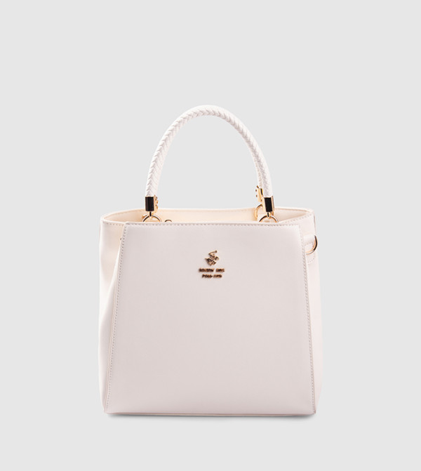 Logo Detail Handheld Bag