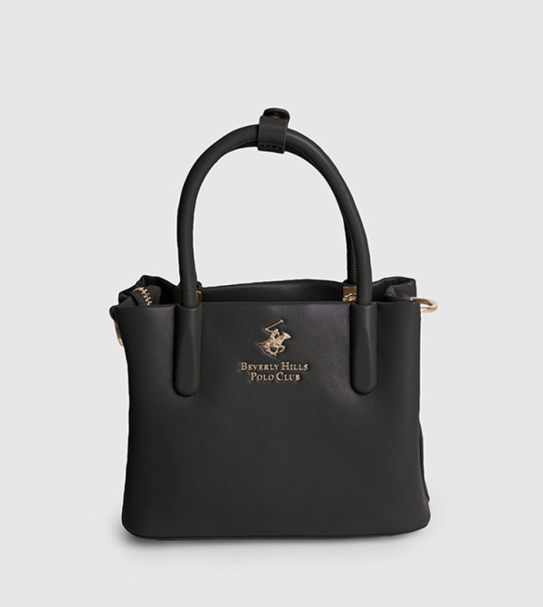 Logo Detail Satchel Bag