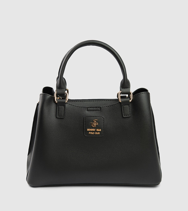 Logo Detail Satchel Bag