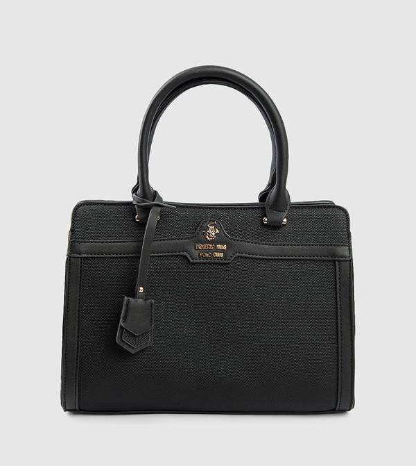 Textured Satchel Bag