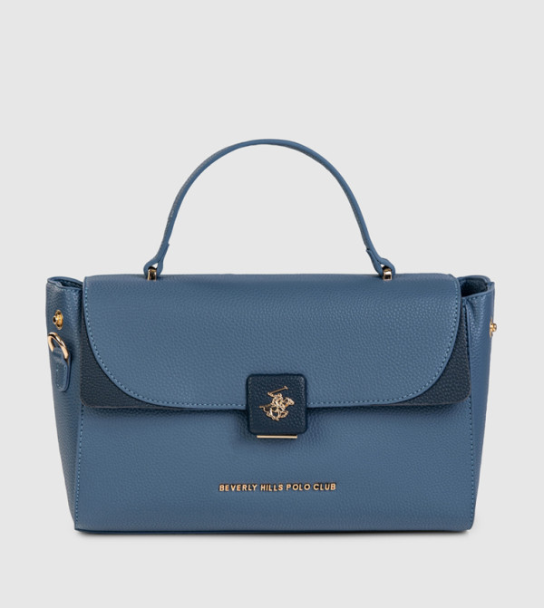 Logo Detail Top Handle Bag