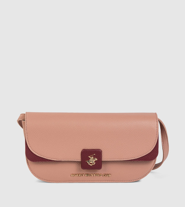 Logo Detail Flap Crossbody Bag