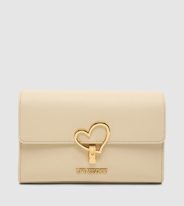 Logo Detail Clutch with Sling