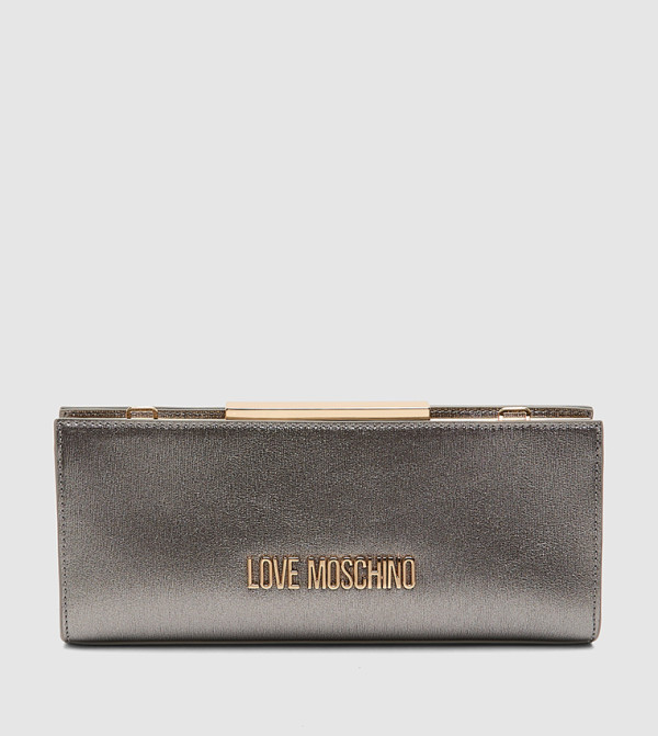 Logo Detail Clutch Bag