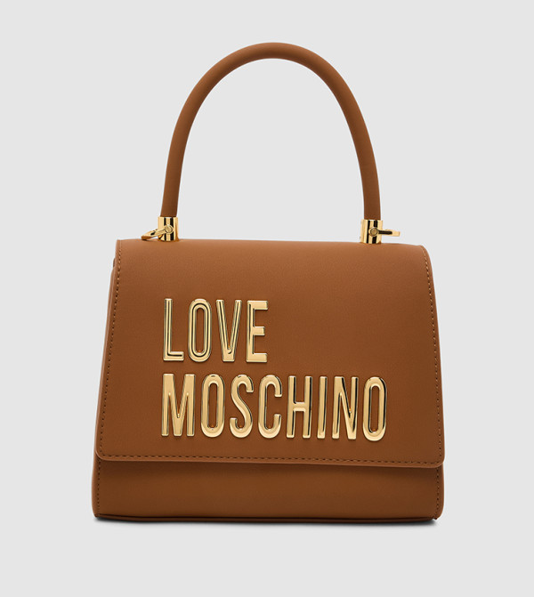 Logo Detail Top Handle Bag