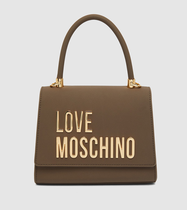 Logo Detail Top Handle Bag