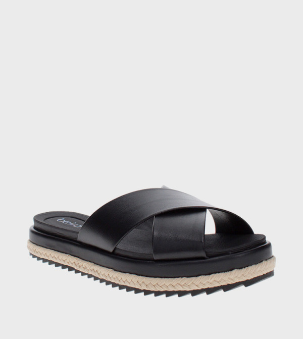 LEANDER Solid Platform Sandals
