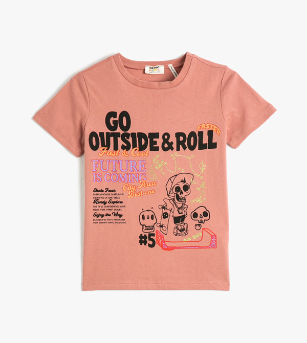 Printed Short Sleeves T-Shirt