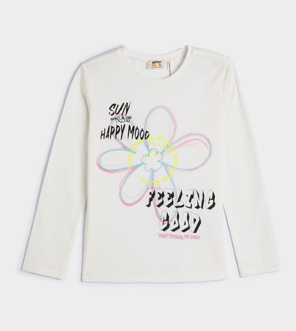 Graphic Printed Long Sleeves T-Shirt