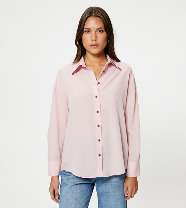 Solid Long Sleeves Shirt
